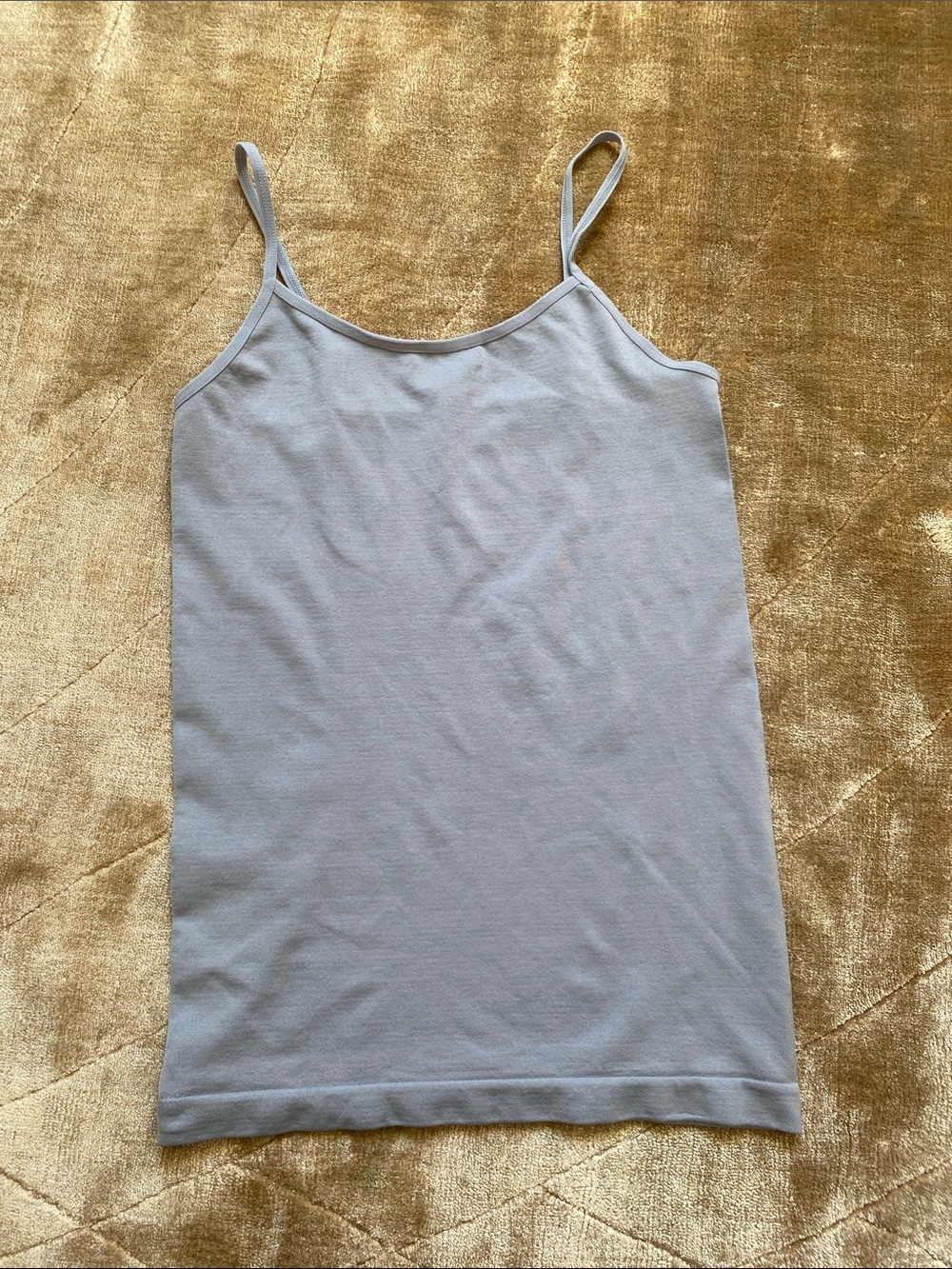Sofra Light grey Spaghetti Strap Camisole